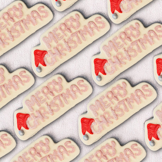 Pink Merry Christmas Bath Bomb