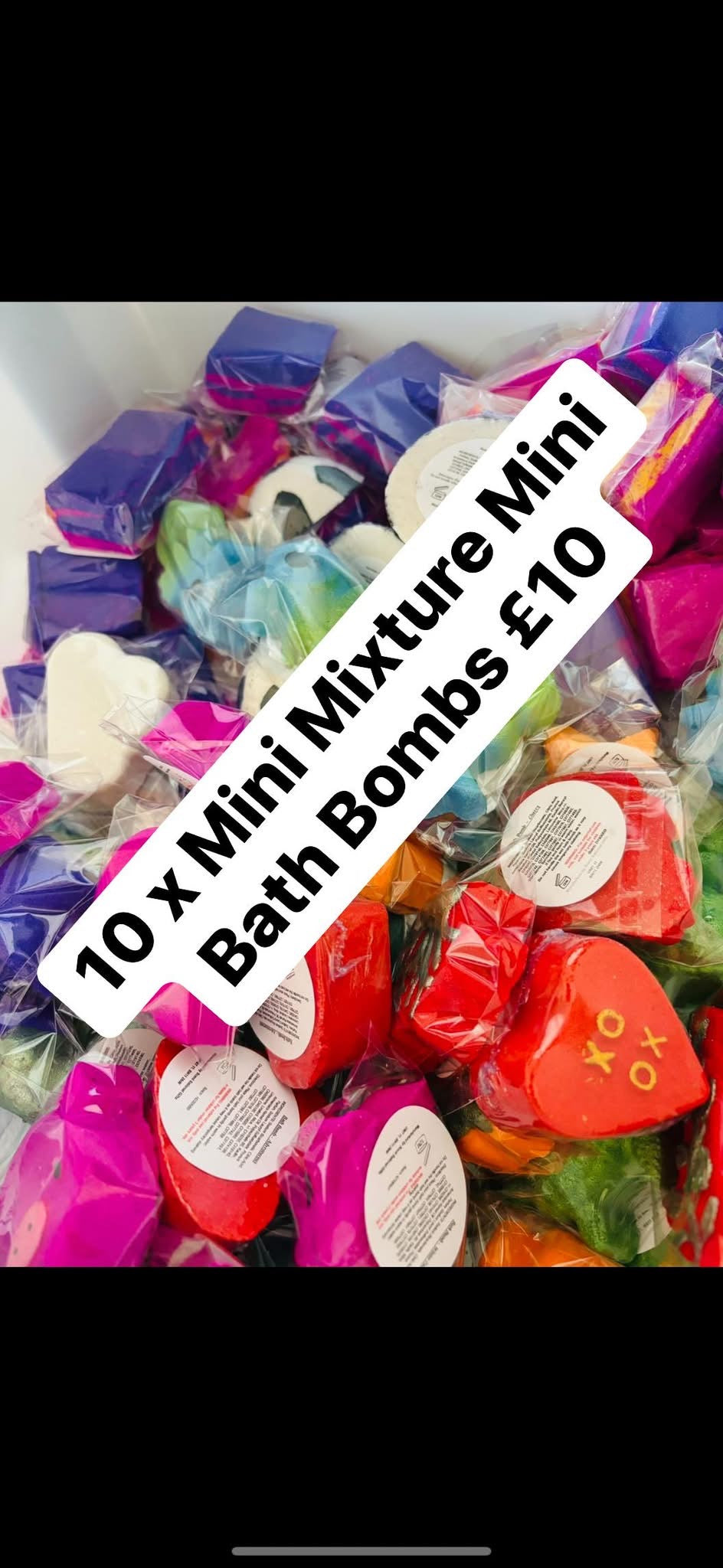 10 x Random Mini Bath Bombs