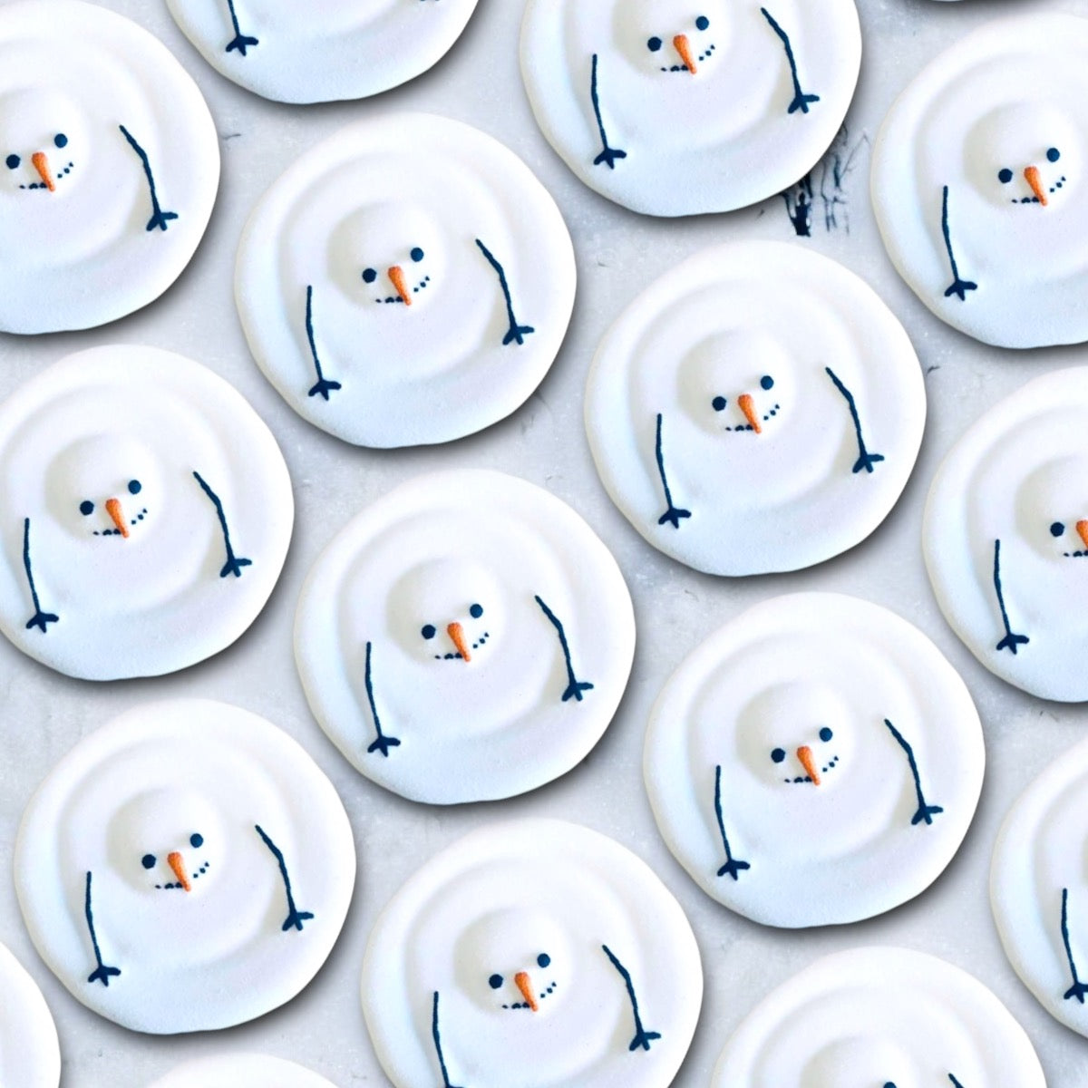 Melted Snowman Bath Bomb