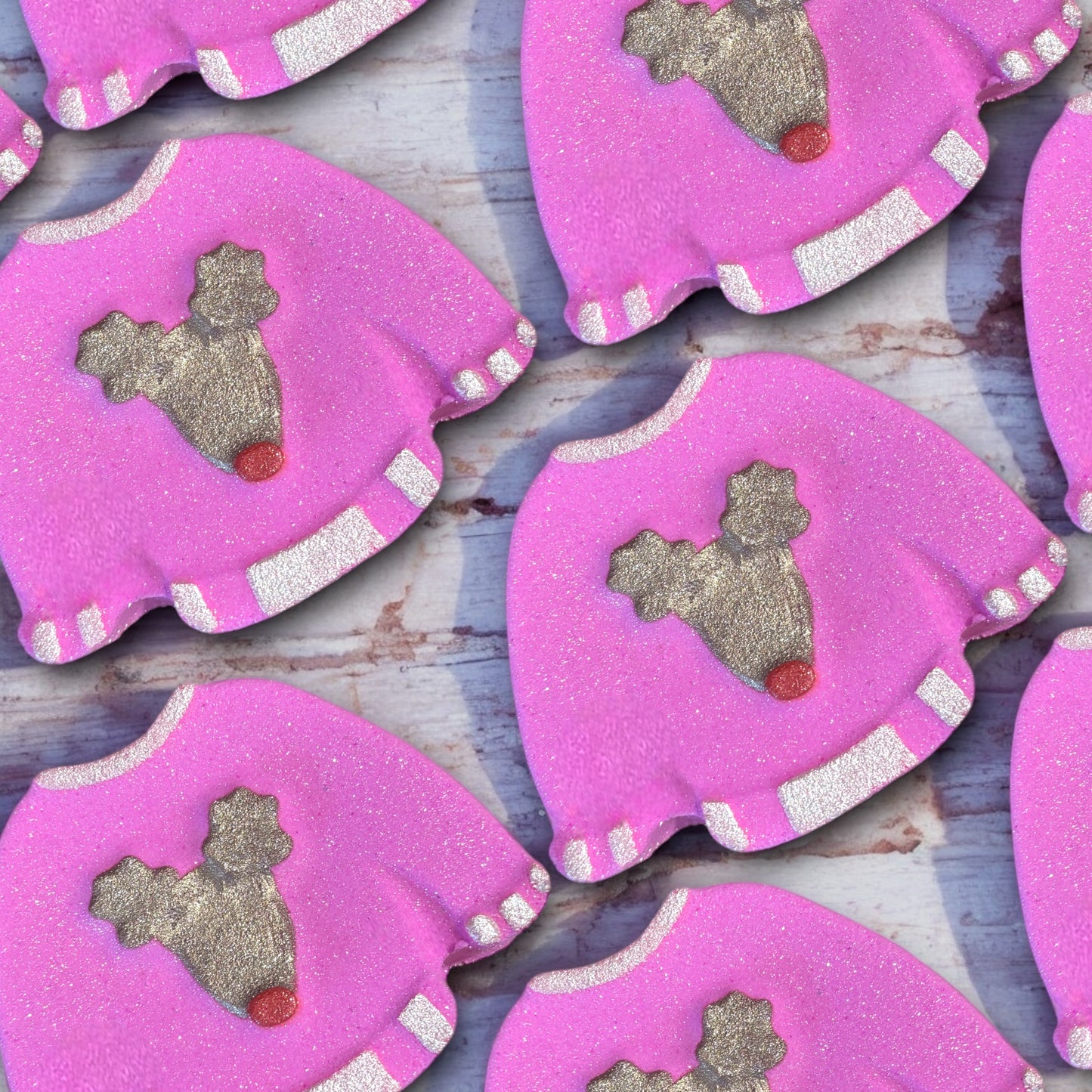 Large Pink Jumper Bath Bomb