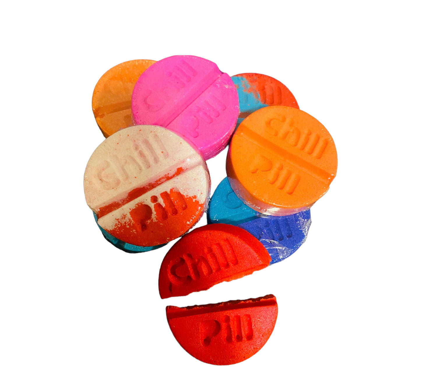Snappable Chill Pill Bath Bomb