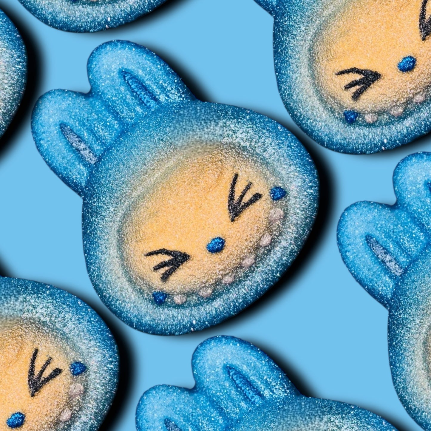 Blue Eyes Closed Lab Bath Bomb