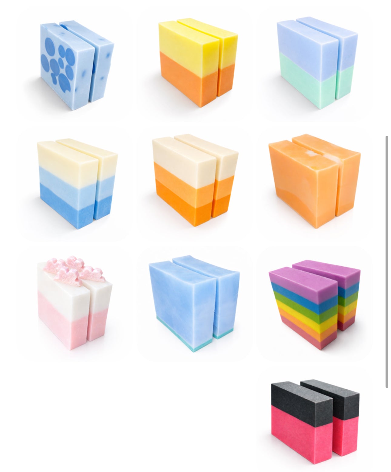 Soap Bar Selection Box x 10 bars