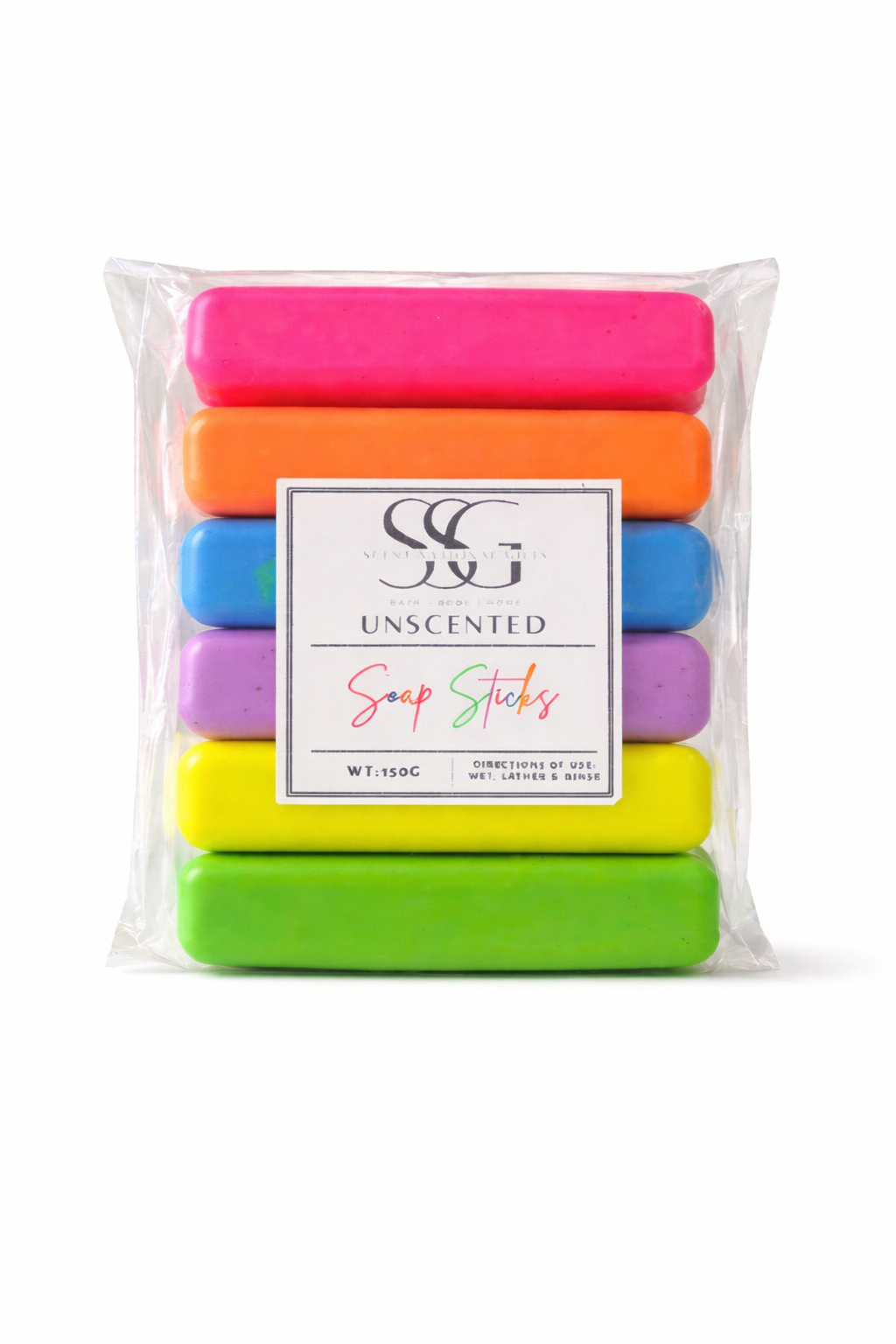 Unscented Soap Sticks – Pack of 6