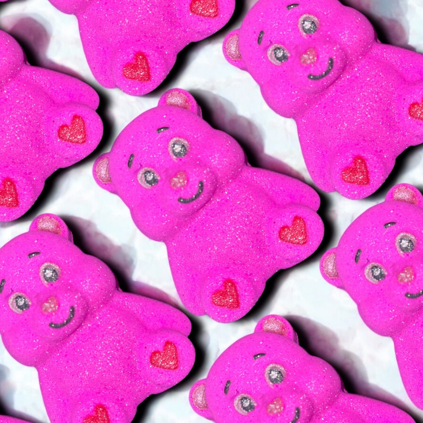 Pink Caring Bear Bath Bomb