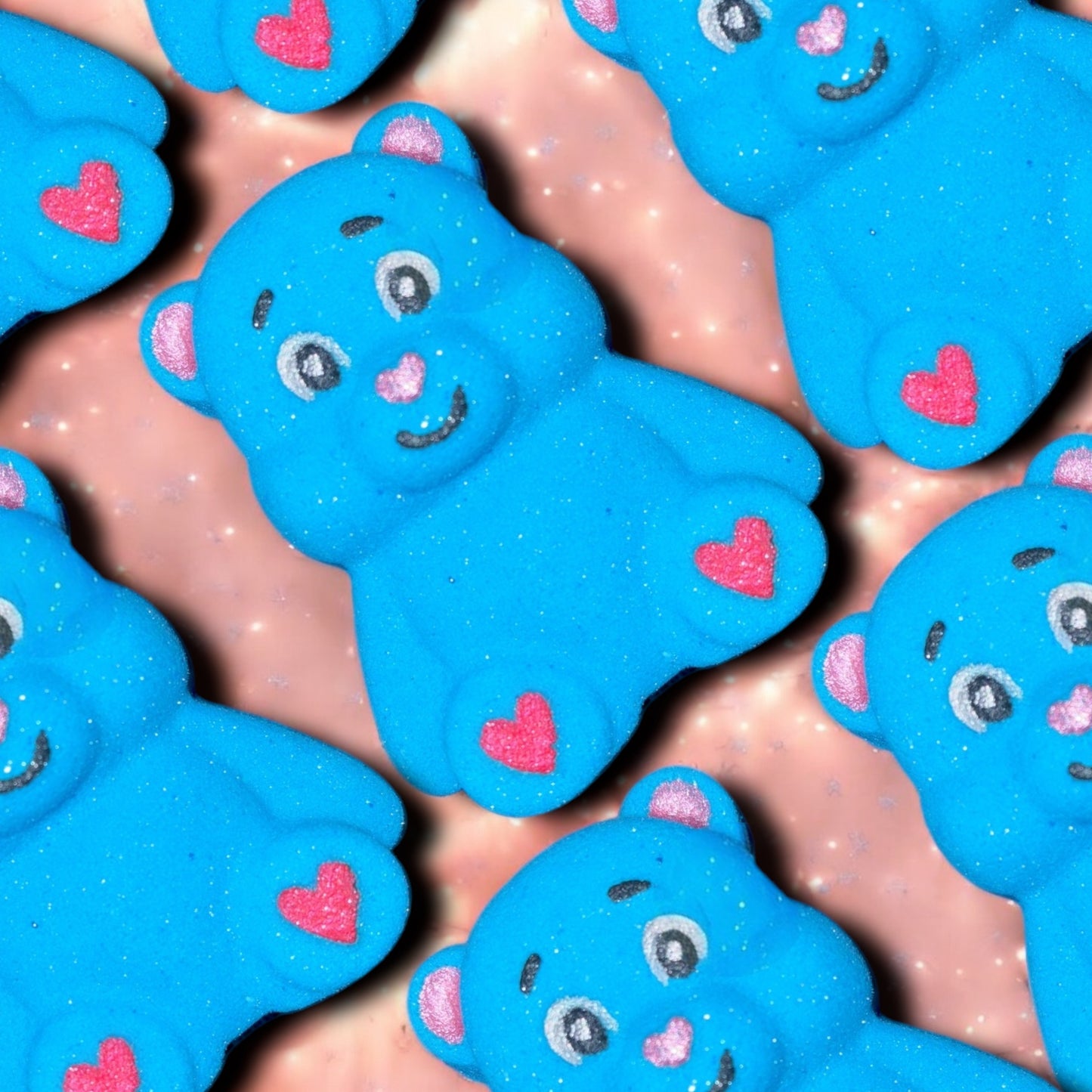 Blue Caring Bear Bath Bomb