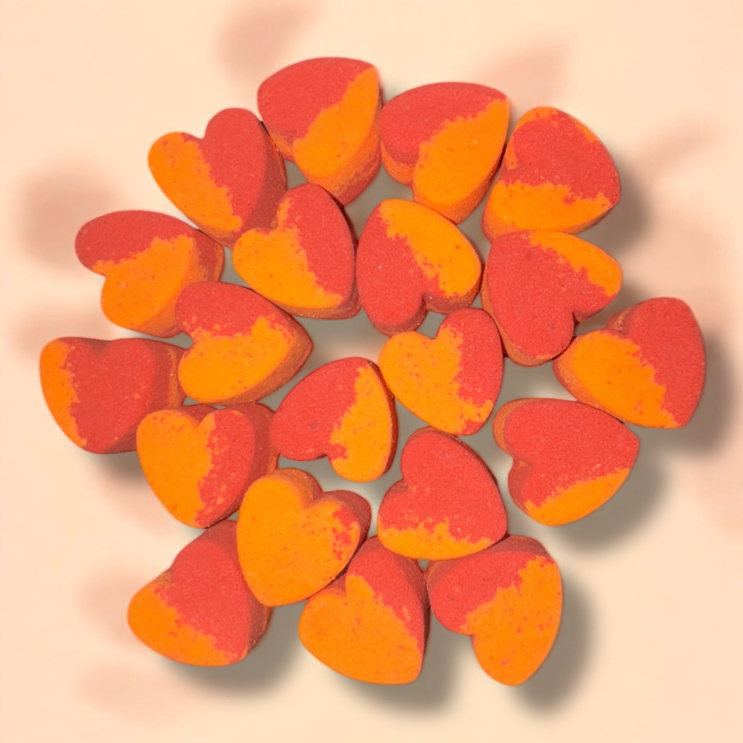 20 Mini Heart Bath Bombs - Joup