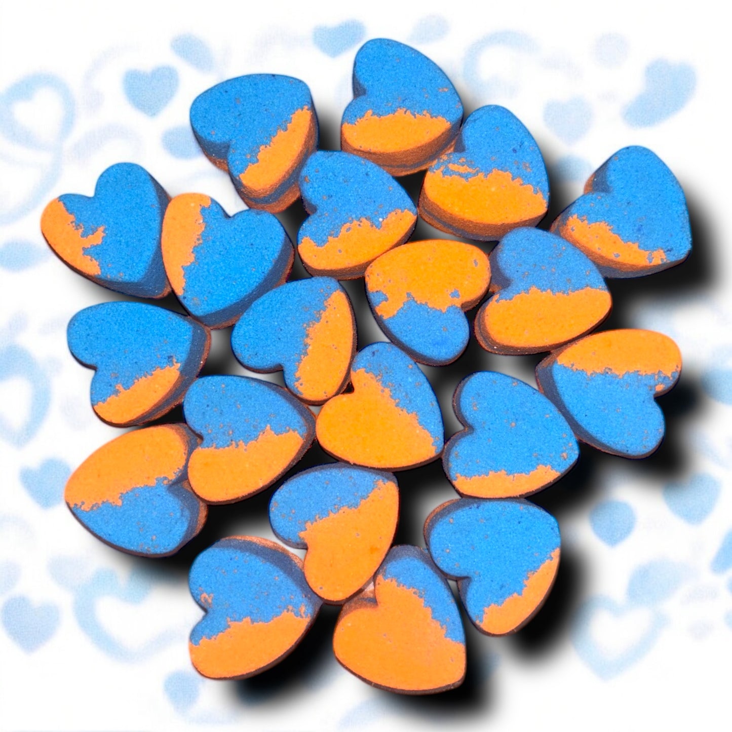 20 Mini Heart Bath Bombs - Savage