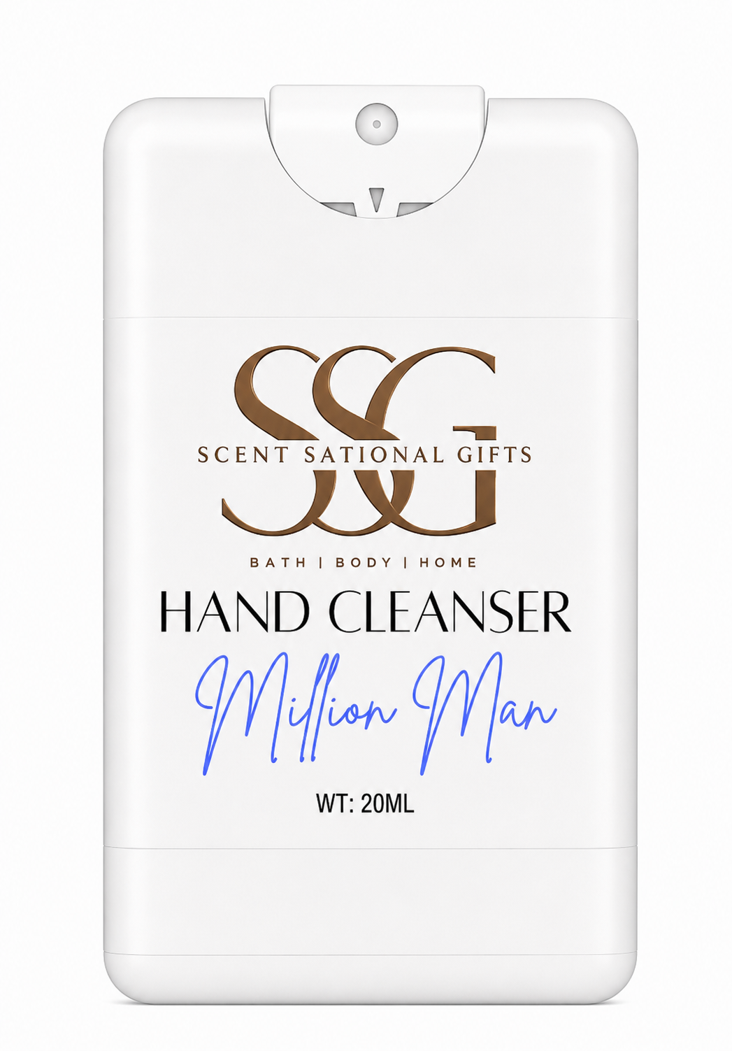 Hand Cleanser Mist 20ml - Million Man