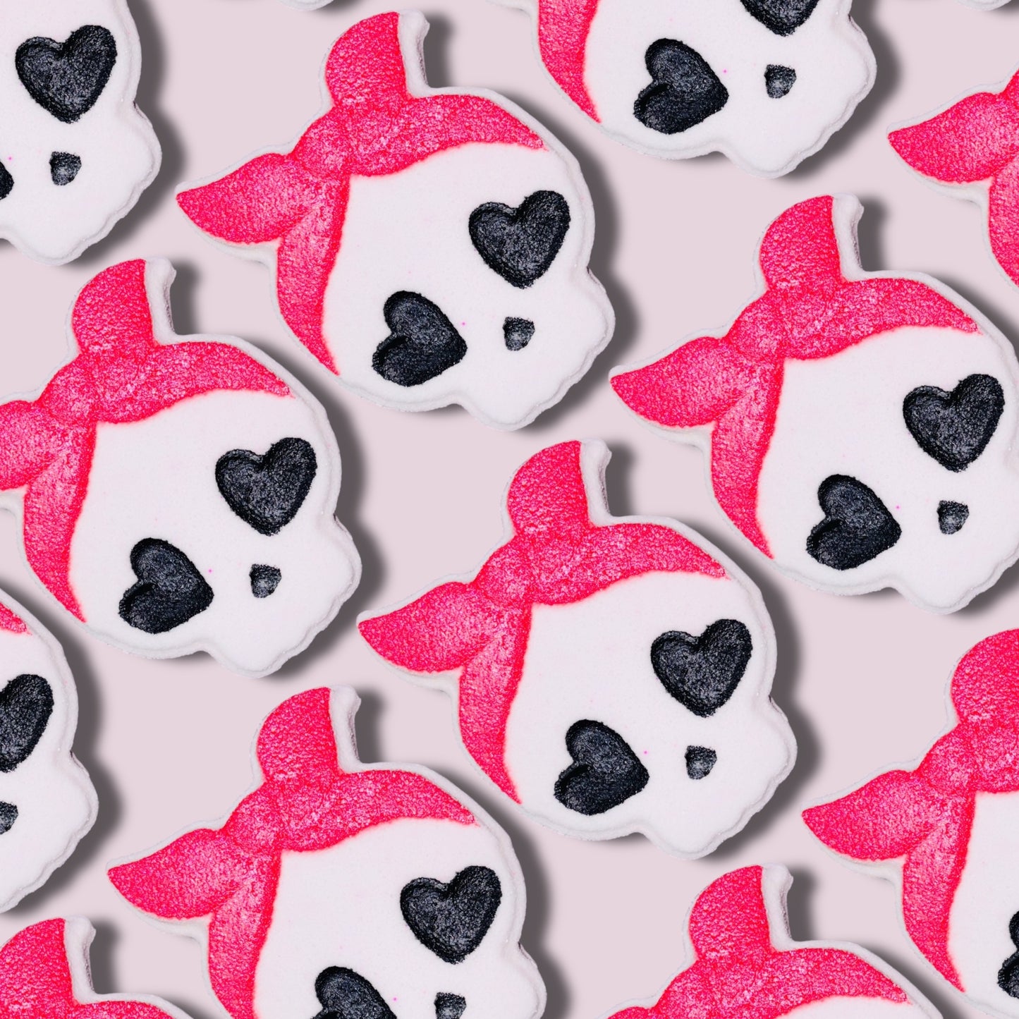 Small Pink Skull Bath Bomb