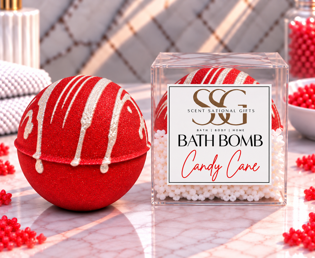 Candy Cane Classic Bath Bomb