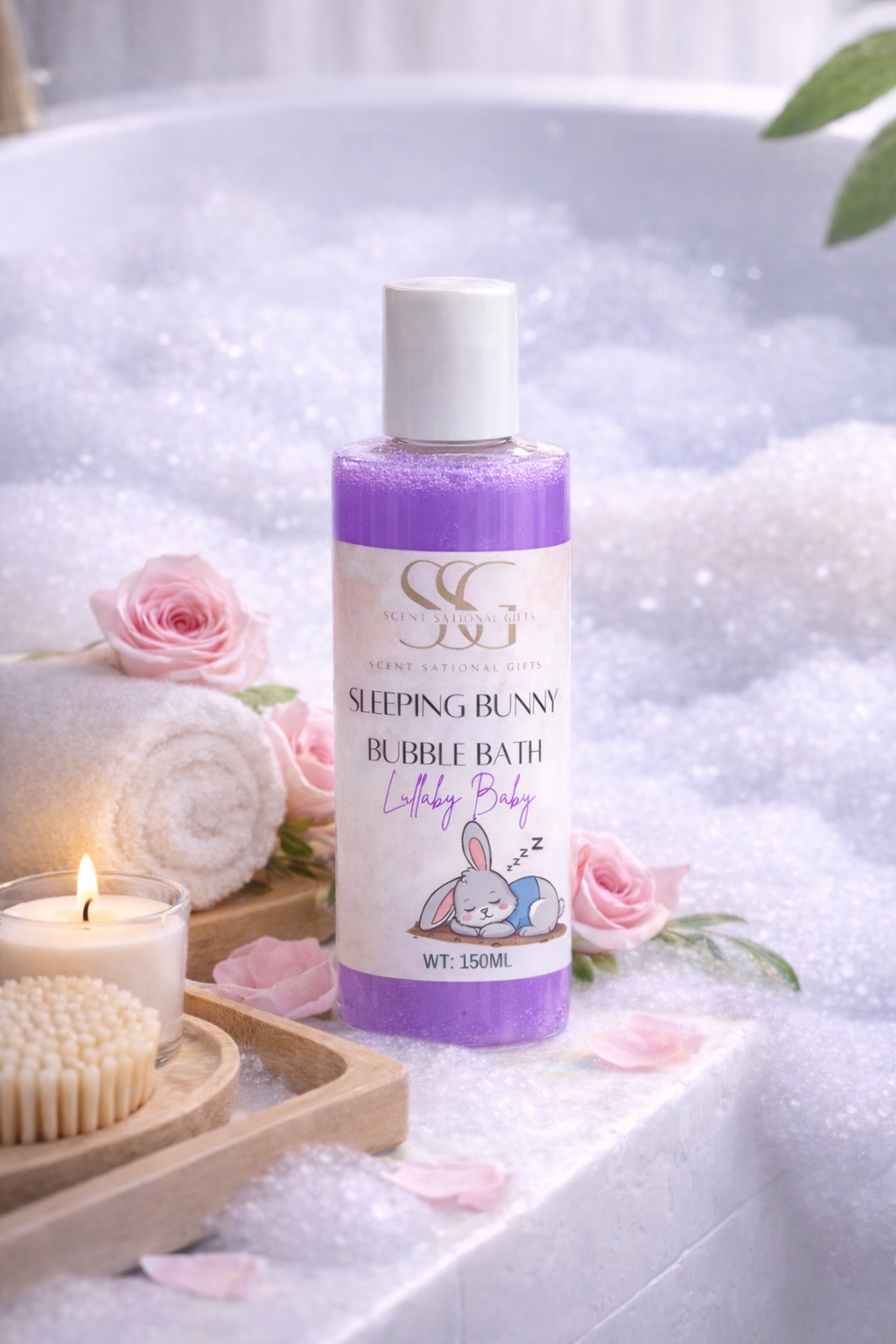 Sleeping Bunny Bubble Bath