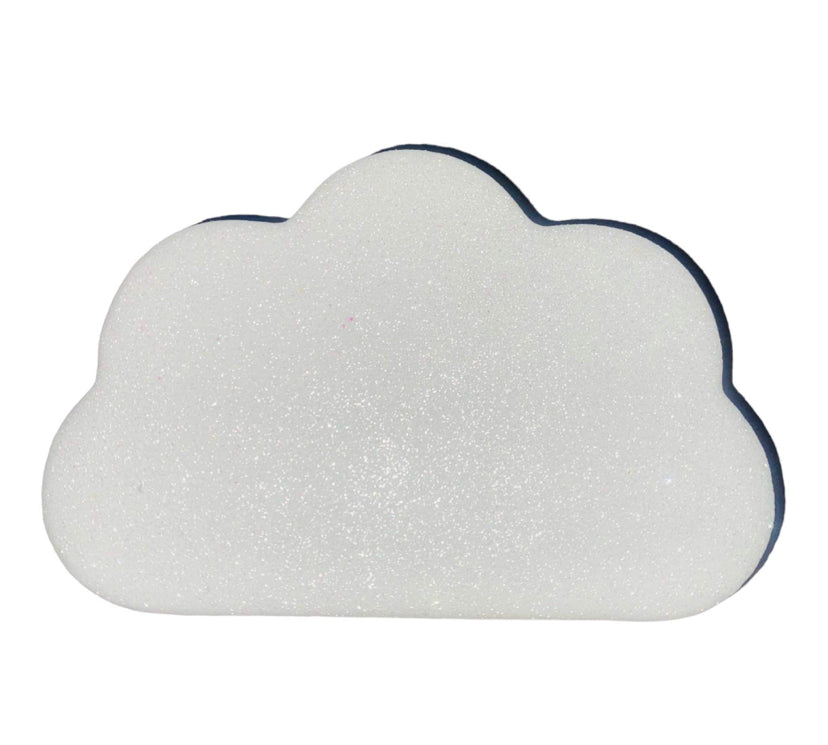 Glitter Rainbow Cloud Bath Bomb