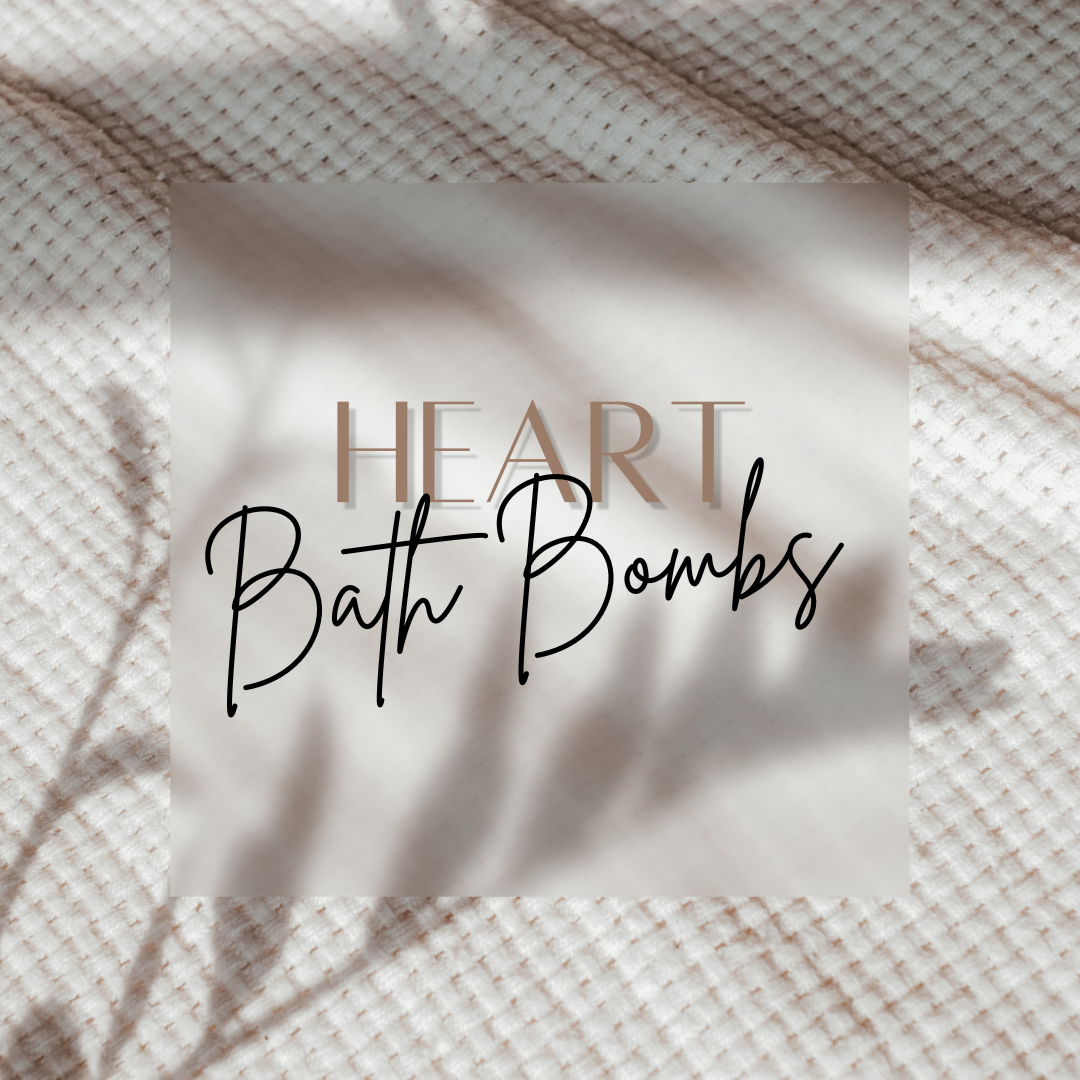 MINI HEART BATH BOMB PACKS