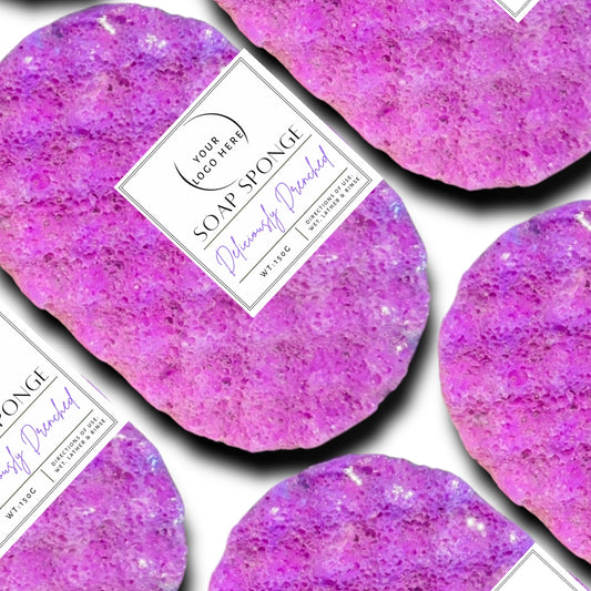 Deliciously Drenched Soap Sponge