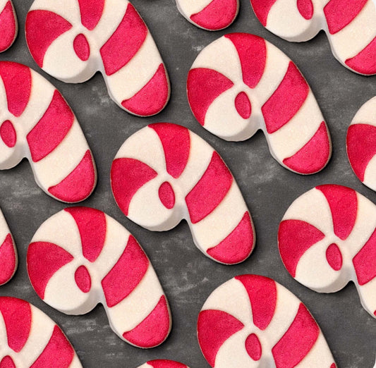 Candy Cane Bath Bomb