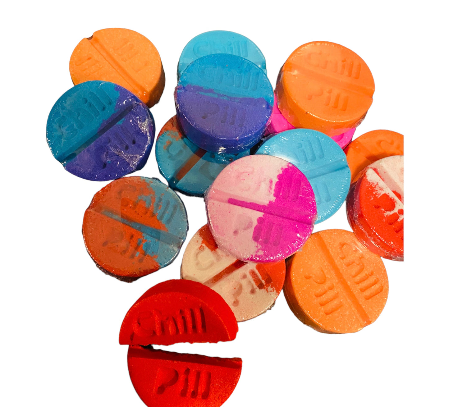 Snappable Chill Pill Bath Bomb