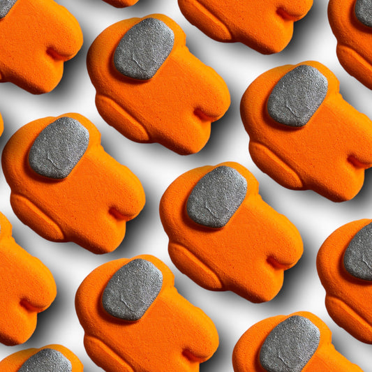 Orange Among Bath Bomb