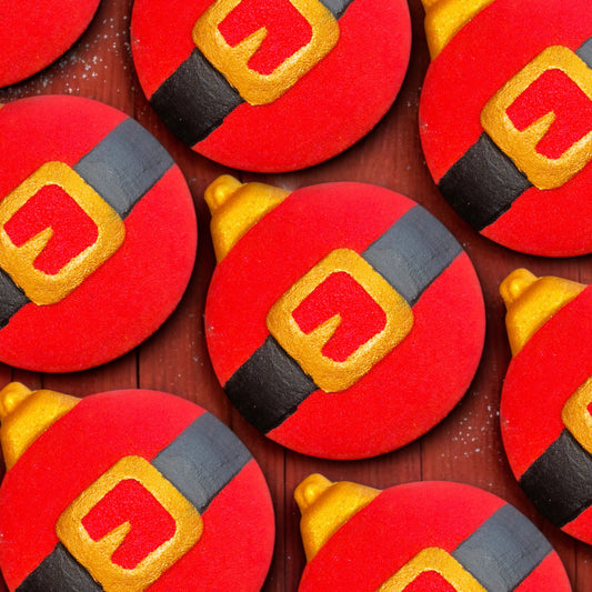 Large Santa Bauble Bath Bomb