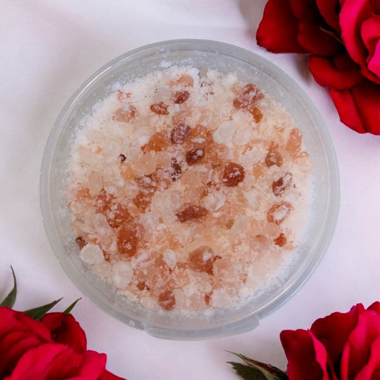 Foaming Bath Salt Pot - Eucalyptus & Mint