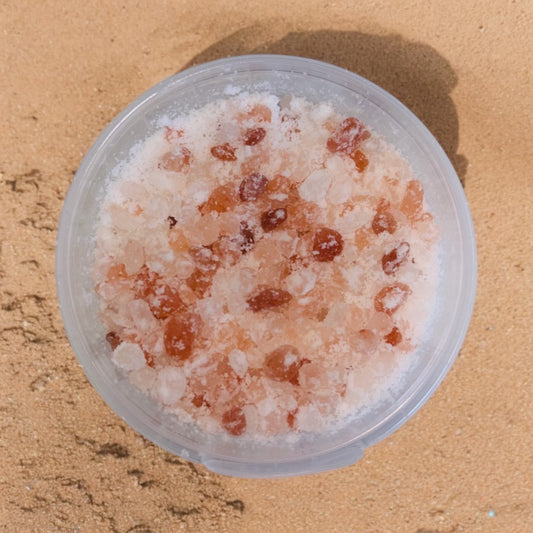 Foaming Bath Salt Pot - Orange