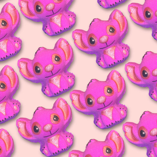 Pink Alien Bath Bomb