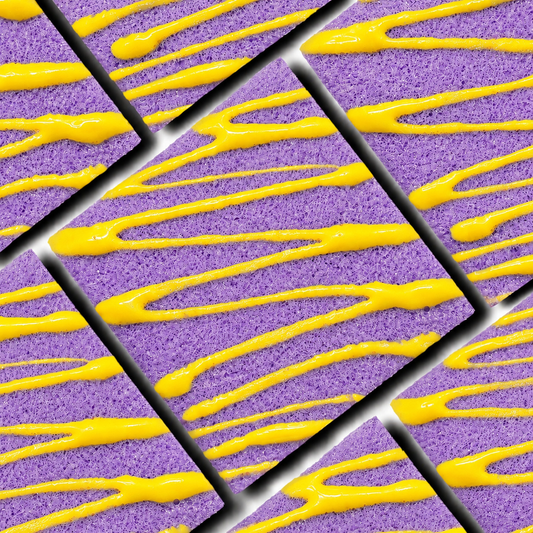 Small lavender & lemon Soap Sponge 70G