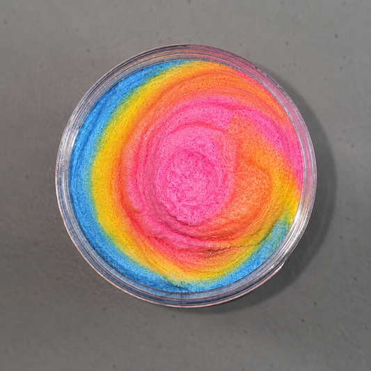 Rainbow Large Sugar Scrub 200g