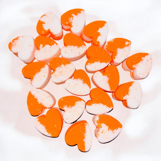 20 Mini Heart Bath Bombs - Butt Lift