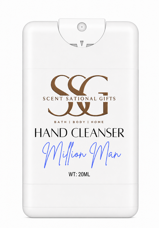 Hand Cleanser Mist 20ml - Million Man