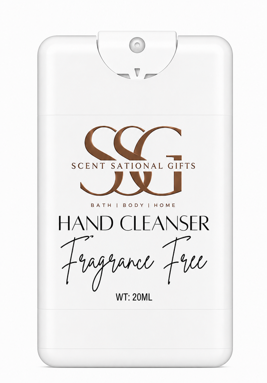 Hand Cleanser Mist 20ml - Fragrance Free