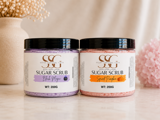Halloween Large Sugar Scrub 200g