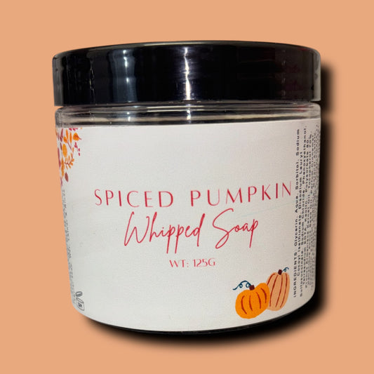 Spiced Pumpkin Whipped Soap 125G