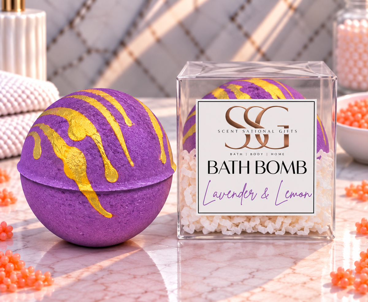 Lavender & Lemon Classic Bath Bomb