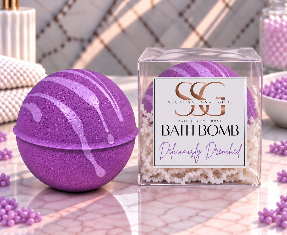 Deliciously Drenched Classic Bath Bomb