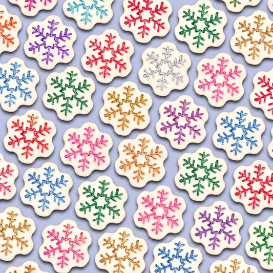 Small Snowflake Bath Bomb