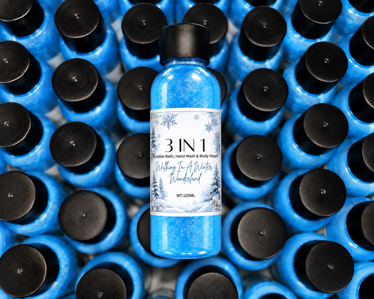 Christmas 3 in 1 Liquid Soap (Hand Wash, Body Wash, Bubble Bath)