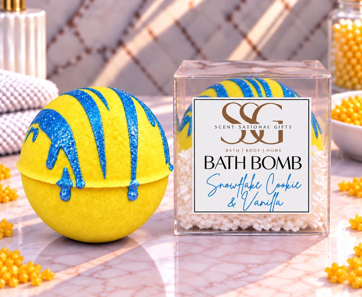 Snowflake Cookies & Vanilla Classic Bath Bomb