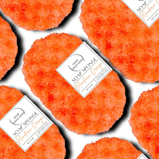 Mandarin Orange Soap Sponge