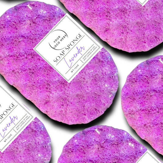 Lavender Soap Sponge