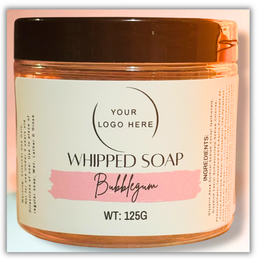 Large Bubblegum Whipped Soap 125G