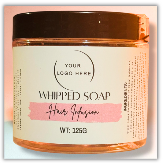 Large Hair Infusion Whipped Soap 125G