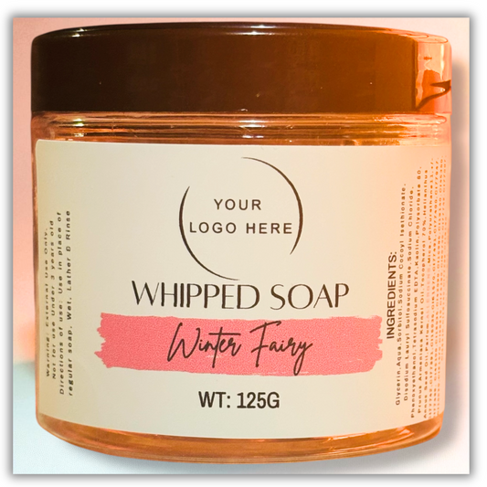 Large Winter Fairy Whipped Soap 125G