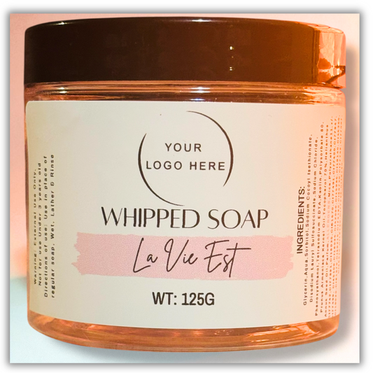 Large La Vie Est Whipped Soap 125G