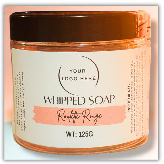 Large Roulette Rouge Whipped Soap 125G