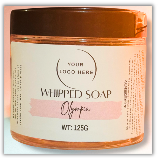 Large Olympia Whipped Soap 125G