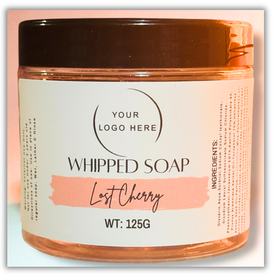 Large Lost Cherry Whipped Soap 125G