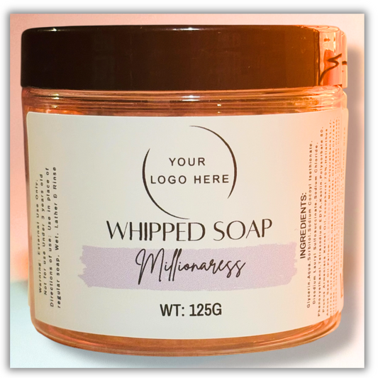 Large Millionaress Whipped Soap 125G