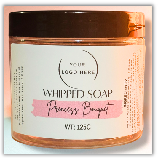Large Princess Bouquet Whipped Soap 125G