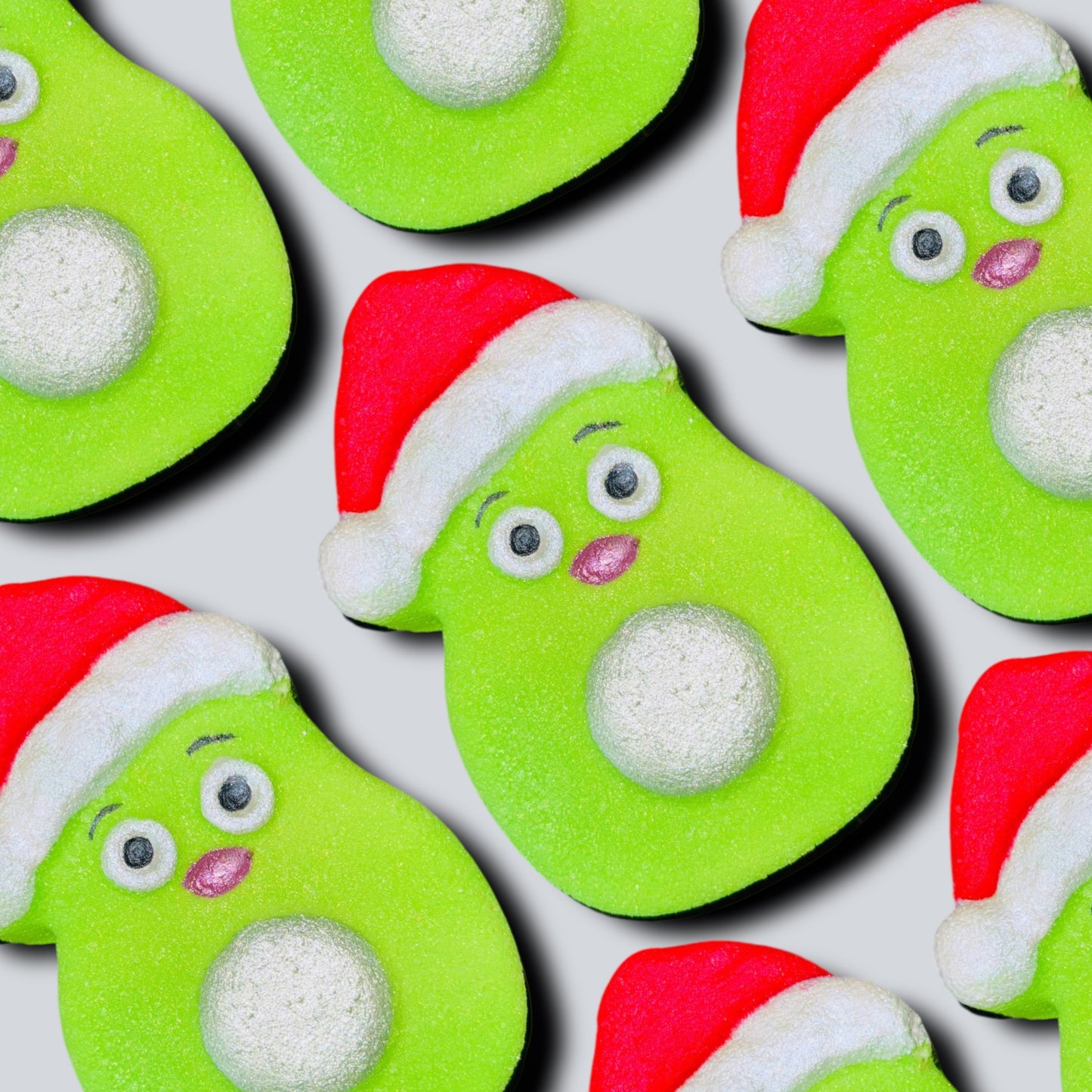Christmas Avocado Bath Bomb